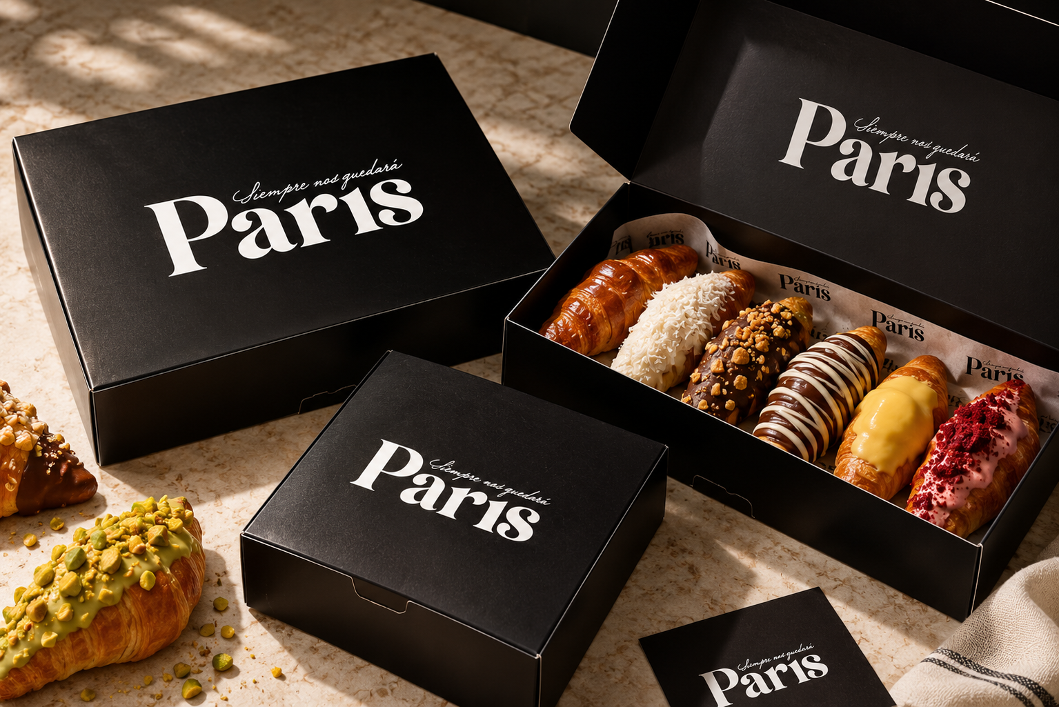 Cajas Confitería París